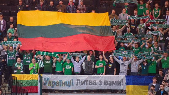 Žalgiris līdzjutēji, atbalsts Ukrainai