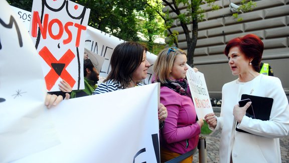 Protests pret ierobežojumiem olšūnu ziedošanai - 19