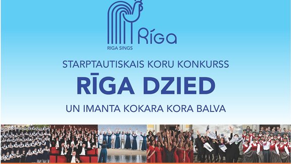 1.starptautiskā koru konkursa 'Rīga dzied' noslēguma ceremonija. Tiešraide