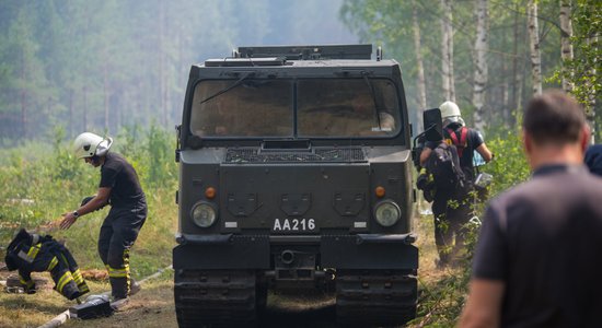 Valdgales pagasta ugunsgrēks: policija sāk kriminālprocesu