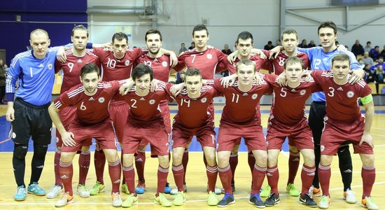 Latvijas telpu futbola izlase PK kvalifikācijas mačā brīnumaini izrauj uzvaru pār Armēniju