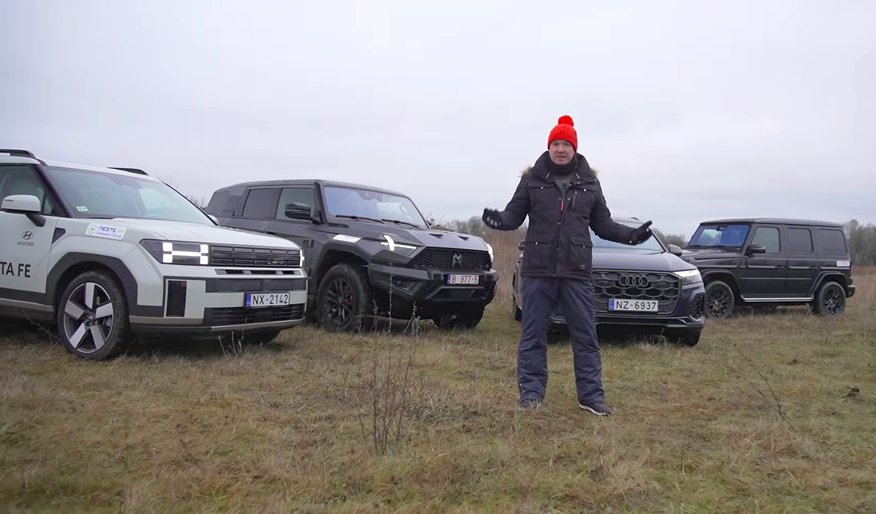 Video: Lielais bezceļnieku tests – no tūkstoš zirgspēku eksotikas līdz armijas apvidniekam