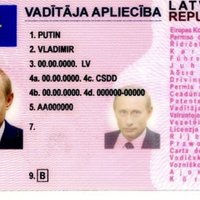ДБДД: латвийские права Путина — абсолютная подделка
