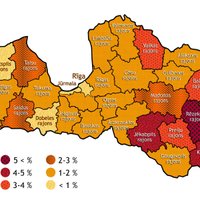 Visbiežāk avārijas bez OCTA izraisa Latgales reģionā
