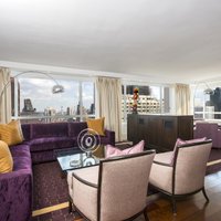 Foto: Izsmalcināti apartamenti Manhetenā ar skatu uz debesskrāpjiem