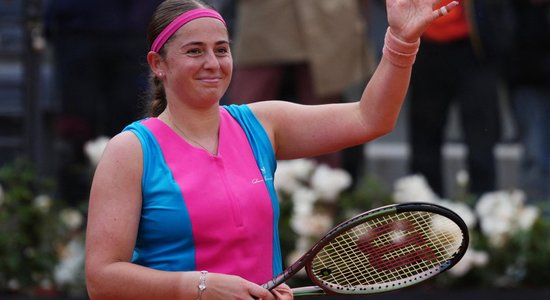 Ostapenko WTA rangā nemaina pozīciju; Štrombaham un Gulbim kritumi ATP rangā