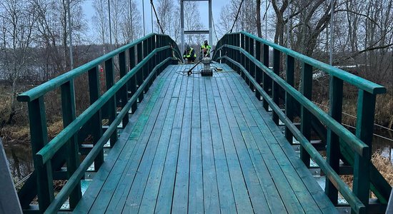 Введены в эксплуатацию четыре пешеходных моста на латвийско-российской границе