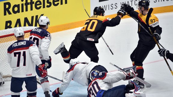 Hokejs, pasaules čempionāts: Vācija - ASV - 4