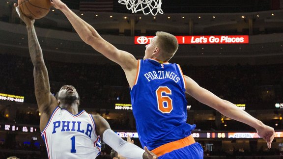 Basketbols, NBA: Knicks - 76ers