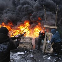 Курс гривны упал из-за беспорядков в Киеве