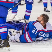 Masaļskim 'sausā' uzvaru KHL spēlē pret 'Vitjaz'