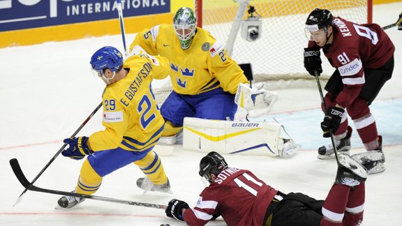 Hokejs, pasaules čempionāts: Latvija - Zviedrija - 13