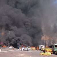 Netālu no Krievijas vēstniecības Damaskā nograndējis pamatīgs sprādziens; desmitiem bojāgājušo (17:30)