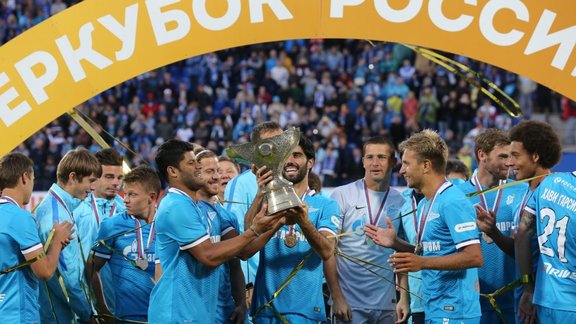 Russian Football Super Cup. Zenit vs. Lokomotiv