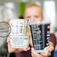 'Našķis vai veselīgs produkts': kopā ar uztura speciālisti testējam beztauku jogurtus