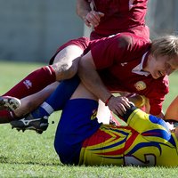 Cборная Латвии по регби победила Андорру в Кубке Наций