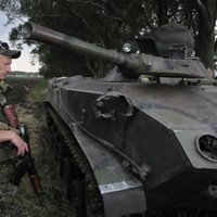 Под Донецком идет танковый бой, перестрелка на границе с Россией