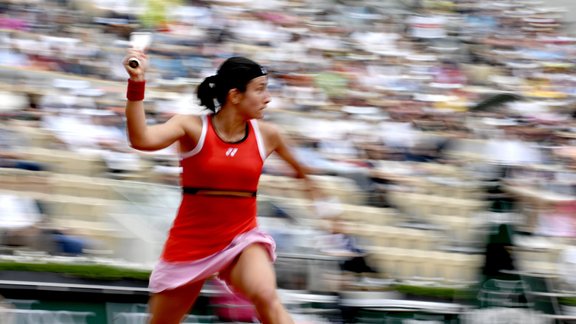 Teniss, French Open: Anastasija Sevastova - Elise Mertensa - 3