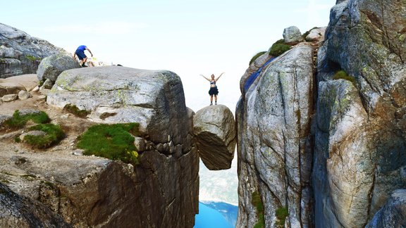 Kjerag, Akmens, Norvēģija, klints