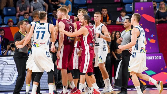 Basketbols, Eurobasket 2017: Latvija - Slovēnija - 134