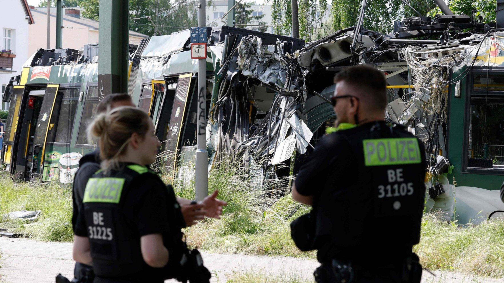 Tramvaja avārijā Berlīnē ievainoti 20 cilvēki