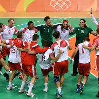 Dānijas handbolisti Rio finālā uzvar aizvadīto divu olimpisko spēļu čempionus francūžus