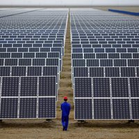 В Эстонии начали строить крупнейший комплекс солнечных электростанций