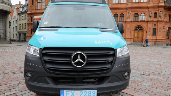 Elektriskā mikroautobusa "Mercedes-Benz Sprinter" prezentācija - 3