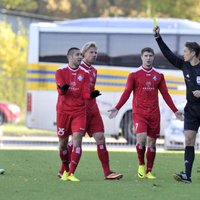 Futbola klubus 'Skonto' un 'Jūrmala' izslēdz no Latvijas futbola virslīgas