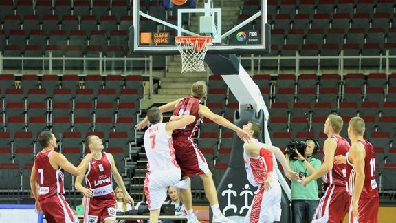 Pārbaudes spēle basketbolā Latvija-Krievija - 13