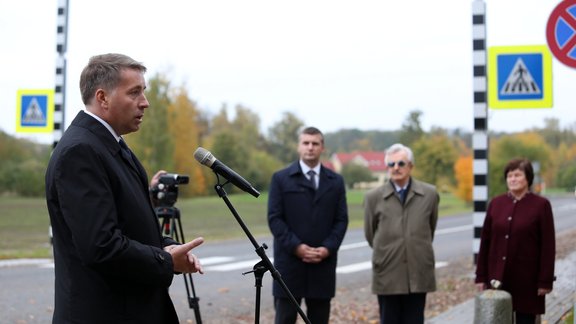 Atjaunots autoceļš līdz Rundāles pilij - 4