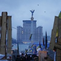 Apšaudē Kijevas Maidanā cietuši četri cilvēki