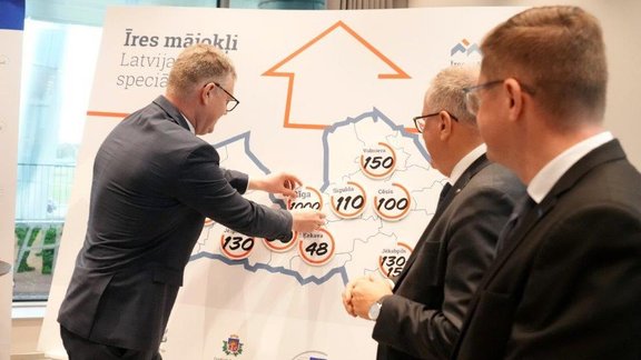 Nodomu protokola parakstīšana programmā “Īres mājokļi Latvijas speciālistiem” 