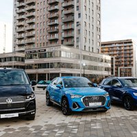 Ar 12 tūkstošiem piegādātu automobiļu 'Audi' un VW aizvadījuši rekorda gadu Baltijā