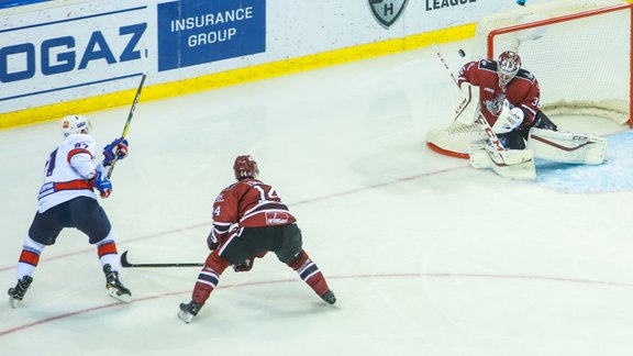 Hokejs, KHL spēle: Rīgas Dinamo - Sanktpēterburgas SKA