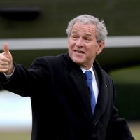 ВИДЕО: Джордж Буш-младший поучаствовал в "ледяном" флешмобе
