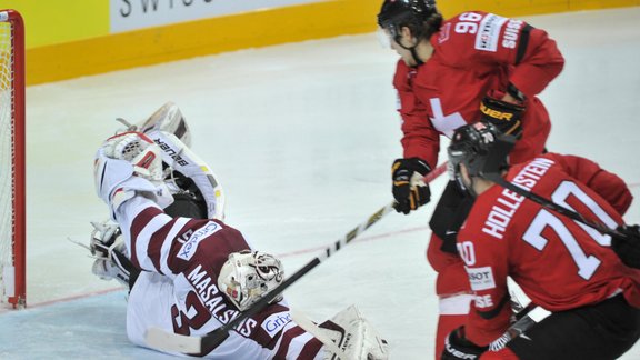 Hokejs, pasaules čempionāts: Latvija - Šveice - 17