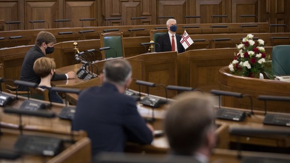 Saeima; Krišjānis Kariņš