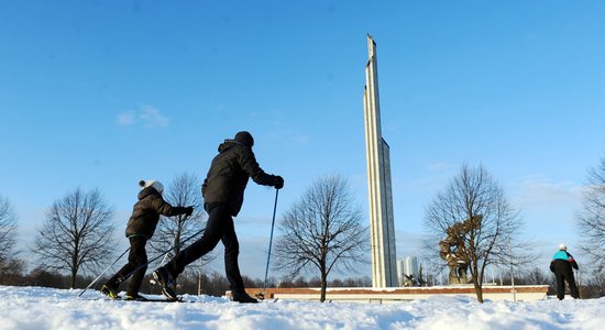 На этой неделе в Риге заработают лыжные трассы