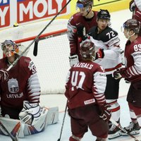 ВИДЕО: Сборная Латвии заработала одно очко в матче группового этапа с канадцами