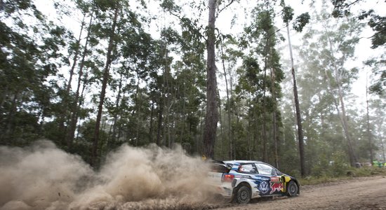 Latvala - pirmās dienas līderis Austrālijas WRC rallijā