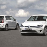 'VW' sērijveida elektromobiļi uz 'up!' un 'Golf' bāzes