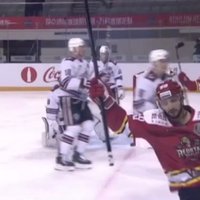 Video: Rīgas 'Dinamo' tālo izbraukumu sāk ar zaudējumu Šanhajā