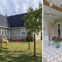 Skandināvu stila pērle – omulīgā koka māja Igaunijā