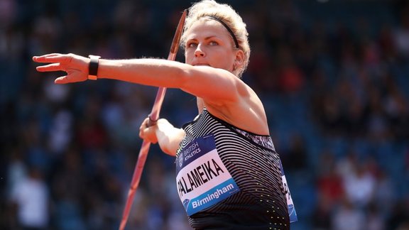 Diamond League, Birmingham, Madara Palameika of Latvia