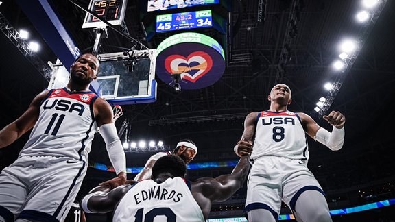 Basketbols, Pasaules kauss: ASV - Jaunzēlande