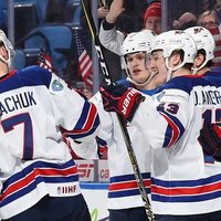 ASV hokejisti pasaules junioru čempionāta ceturtdaļfinālā izslēdz Krieviju
