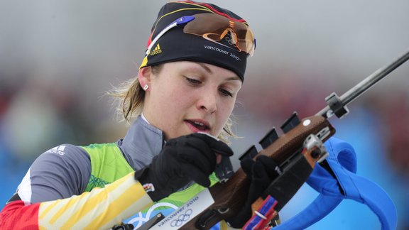 Magdalēna Noinere, biatlons