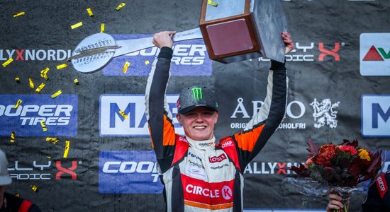 Olivers Solbergs kļūst par 'RallyX Nordic' čempionu