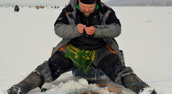 Foto: Zemledus 'copētāji' cīnās par Latvijas čempiona titulu Balvos